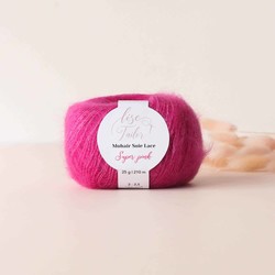 Mohair et soie super pink Lise Tailor