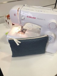 Atelier pochette avec zip