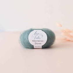 Mohair et soie verveine Lise Tailor